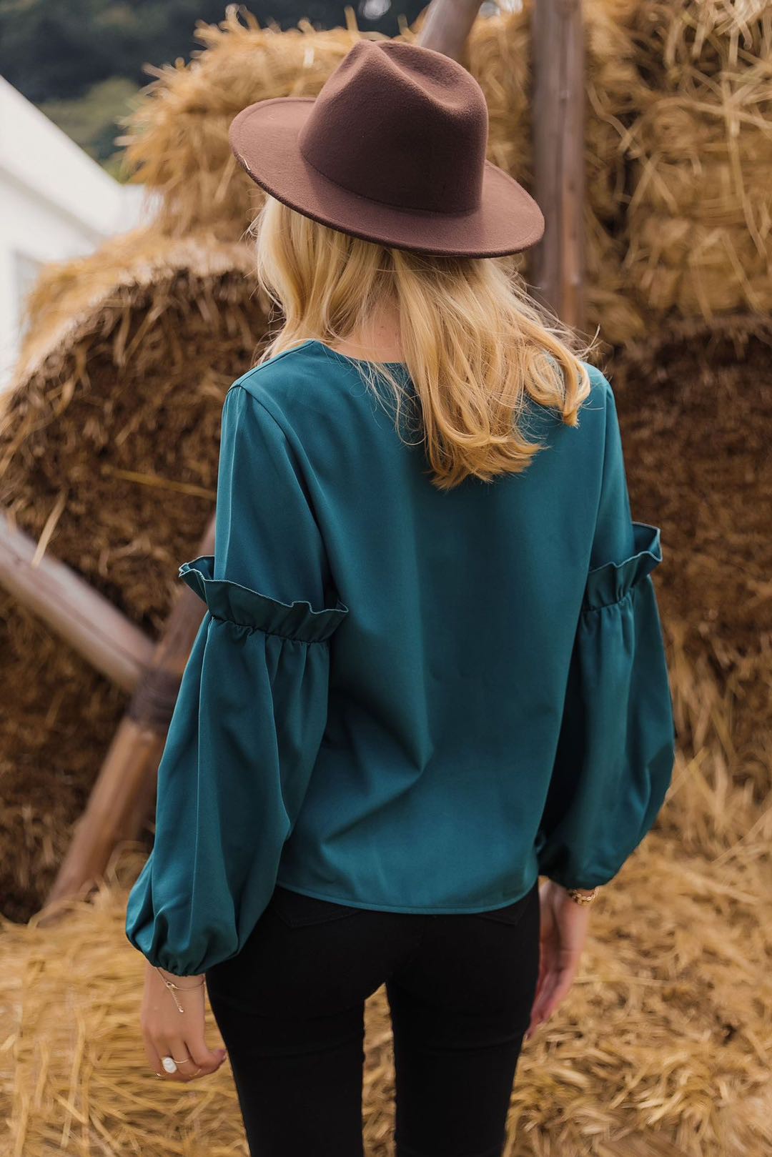 RIDE LIKE THE WIND Green top