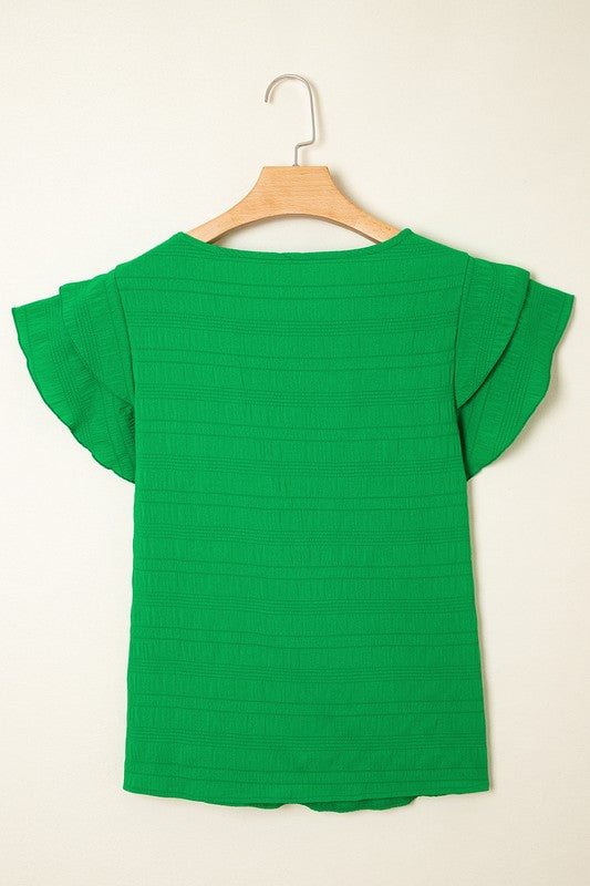 ENVY Kelly green top