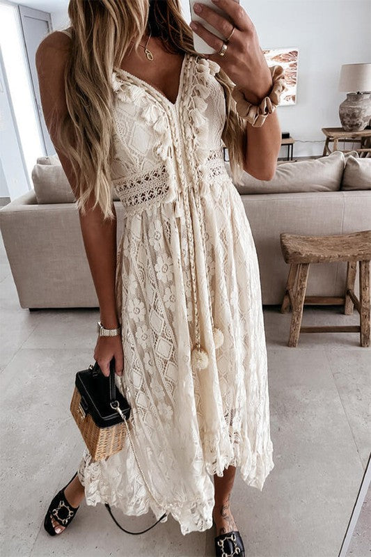 DANCIN IN THE MOONLIGHT Lace dress