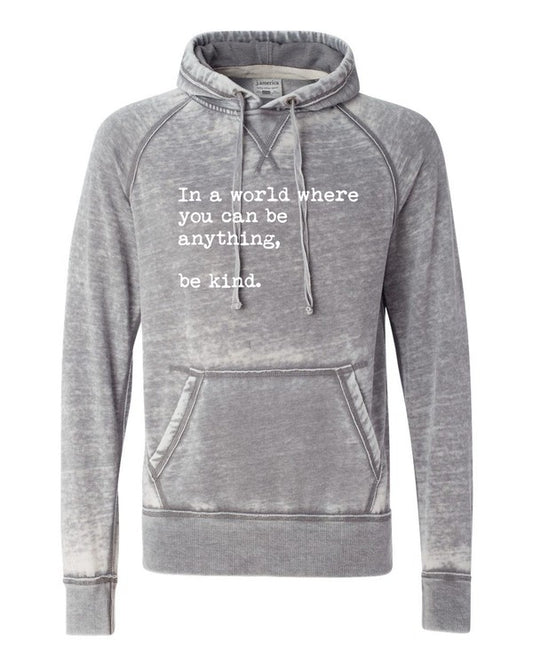 BE KIND Hoodie - Light Gray