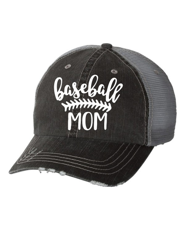 Baseball Mom Trucker Hat