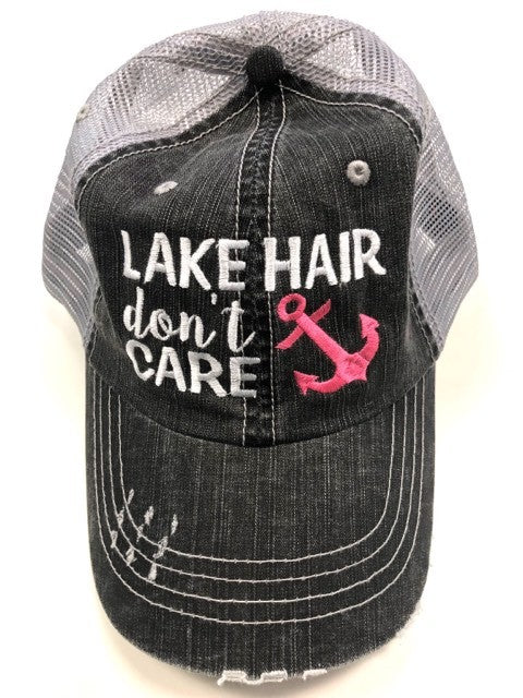 LAKE HAIR DON'T CARE Trucker Hat