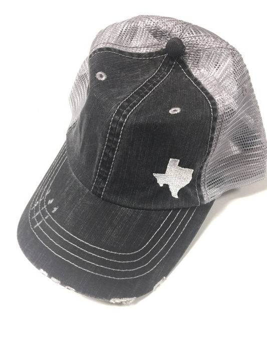 TX Embroidered Baseball Trucker Hat