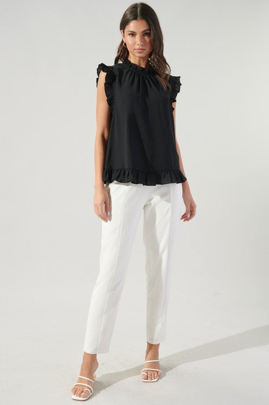 SEND HER MY LOVE ruffled top