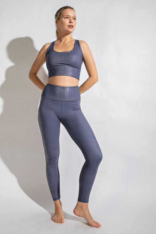 WILD WORLD PLUM Yoga Leggings