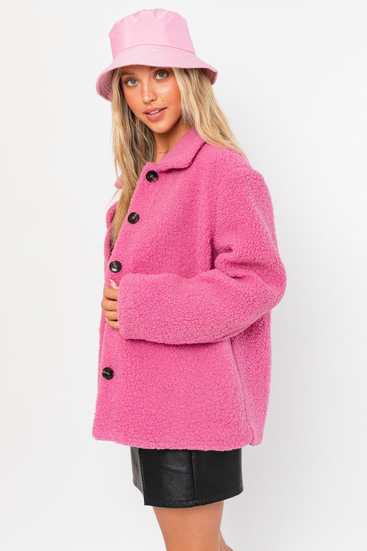 SWAY MY WAY Hot pink jacket