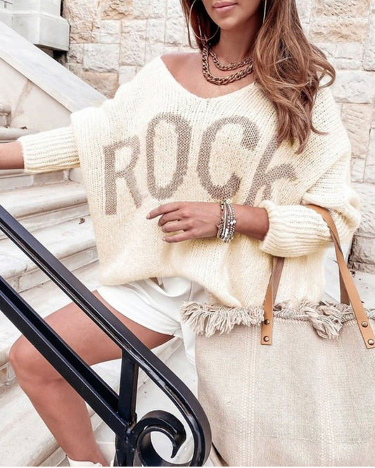 ROCK OF AGES Sweater