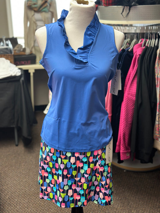 SMELL THE LILACS Resort style top