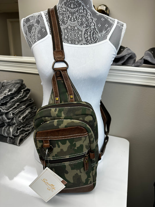 CAMO SLING BAG (PRE-ORDER)