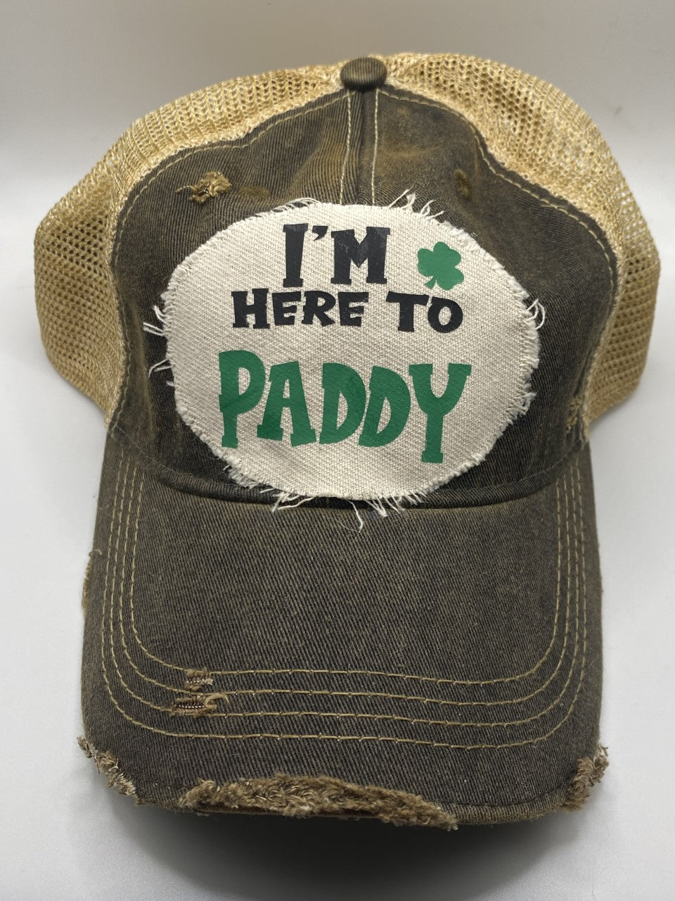 I'M HERE TO PADDY Trucker Hat