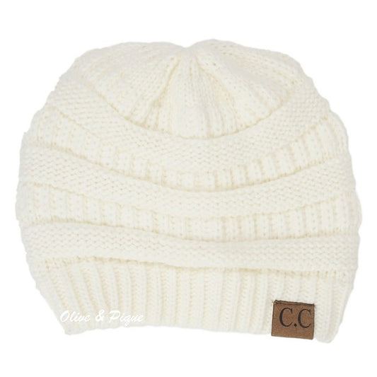 Ivory CC Beanie
