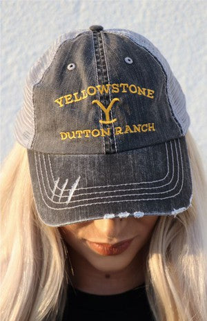 YELLOWSTONE DUTTON RANCH Trucker Hat (PRE-ORDER)