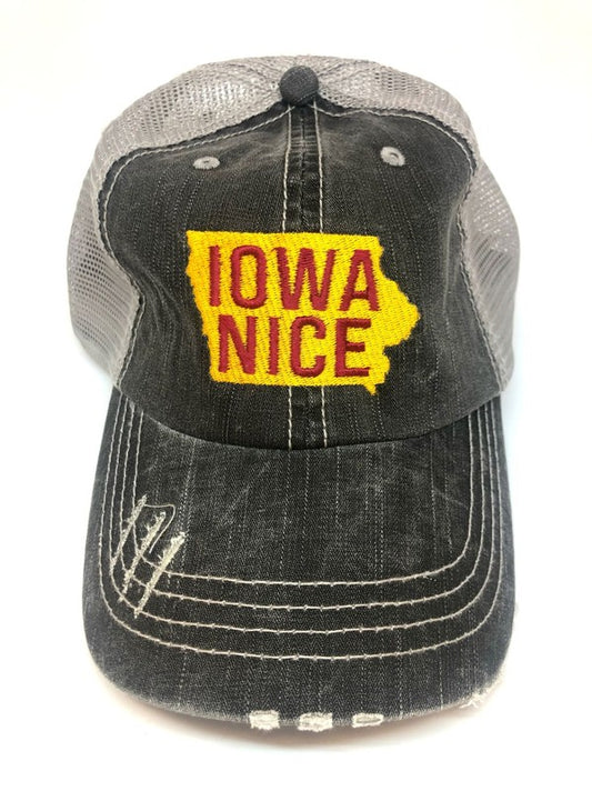 PRE-ORDER IOWA NICE (Red Lettering)